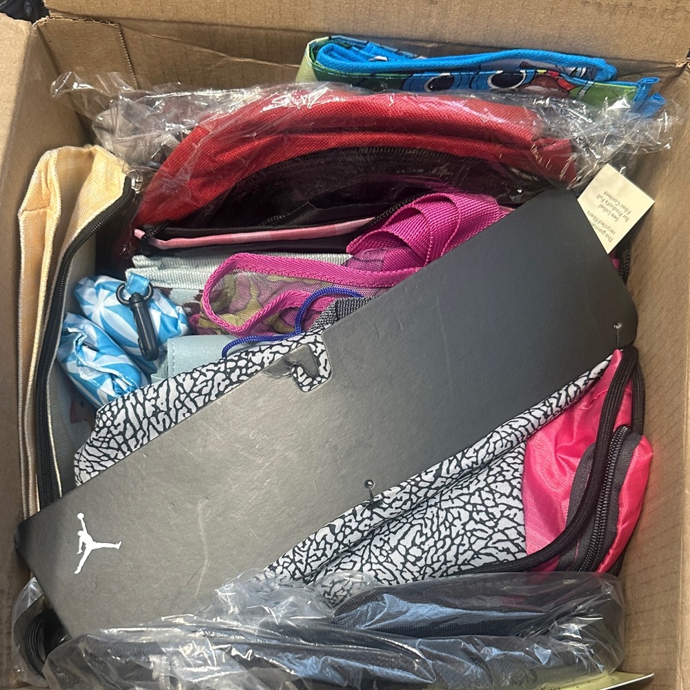 Multicolor Bag Collection nike etc